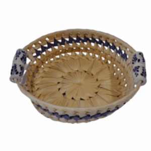 Canasta vintage redonda