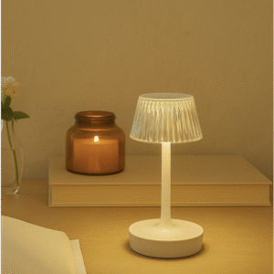 Velador LED Diamonds con Sensor Táctil | Diseño Moderno Recargable