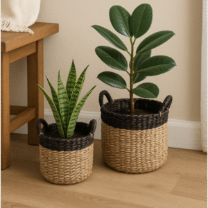 Canastos con Asa Rita x2